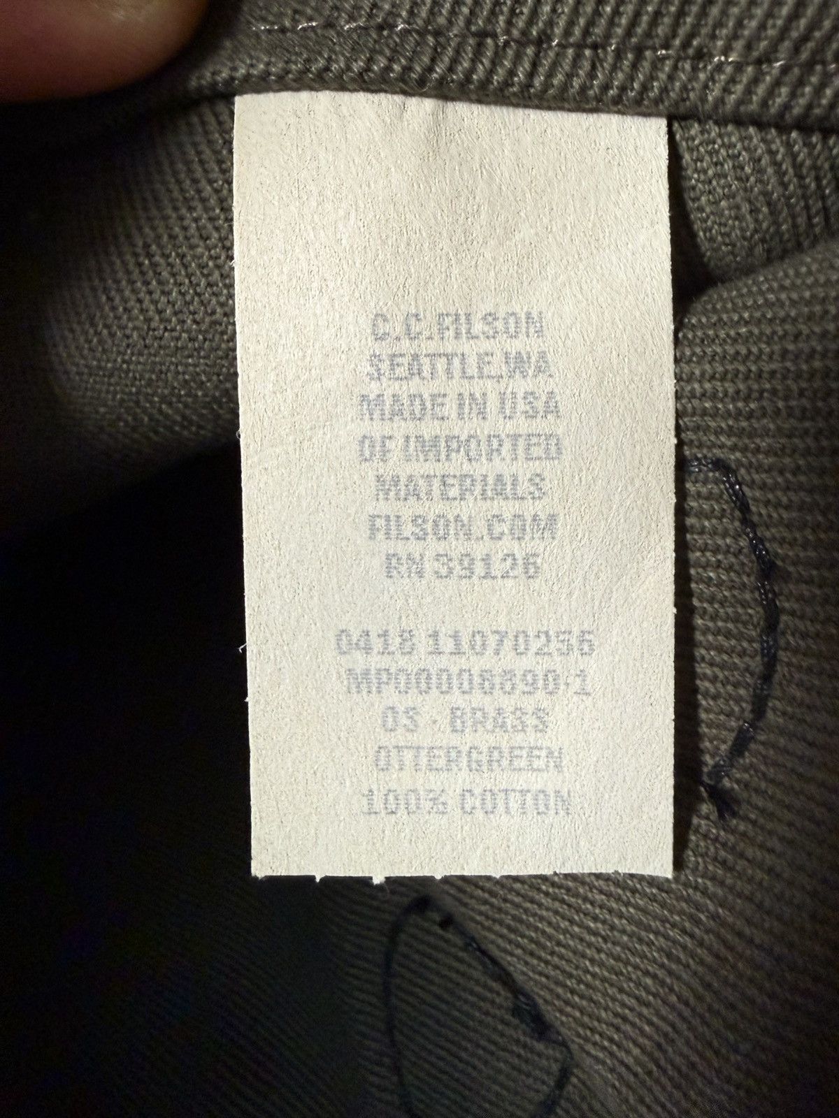 Filson Filson 256 Briefcase Otter Green USA Made Black Label Size ONE SIZE - 14 Thumbnail