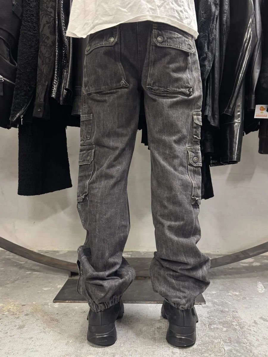 Dolce & Gabbana AW2004 Dolce & Gabbana Multi Pockets Grey Denim Jeans Size US 30 / EU 46 - 2 Thumbnail