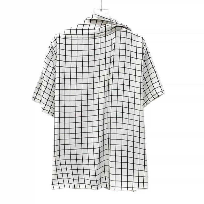 Balenciaga Balenciaga Color Block Check Short Sleeve Shirt-2505 Size US XXS / EU 40 - 2 Thumbnail