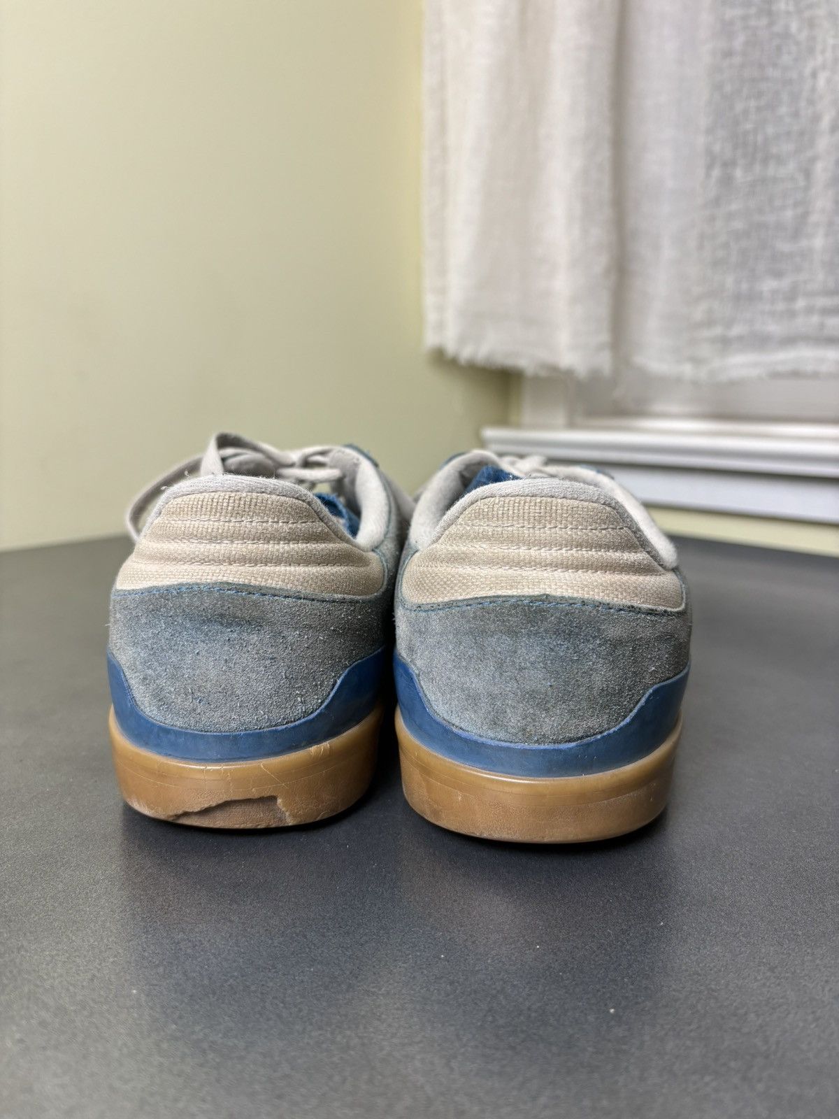 Adidas × Vintage Adidas Skateboarding Busenitz Vulc Bluebird Gum Sole Suede Size US 10.5 / EU 43-44 - 7 Thumbnail