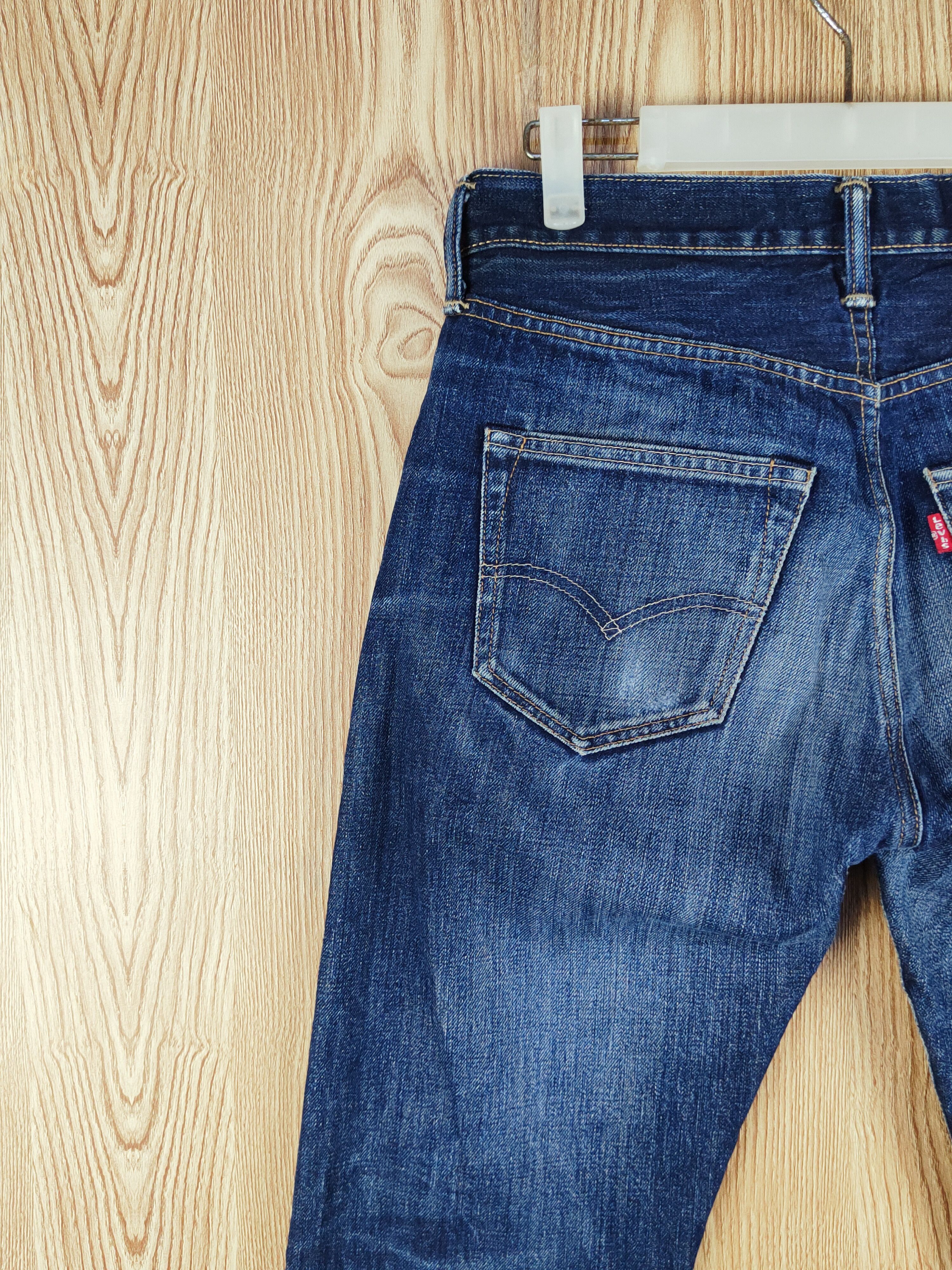 Levi's Levi's Dark Blue Distressed Ripped Jeans #S2713 Size US 30 / EU 46 - 10 Thumbnail