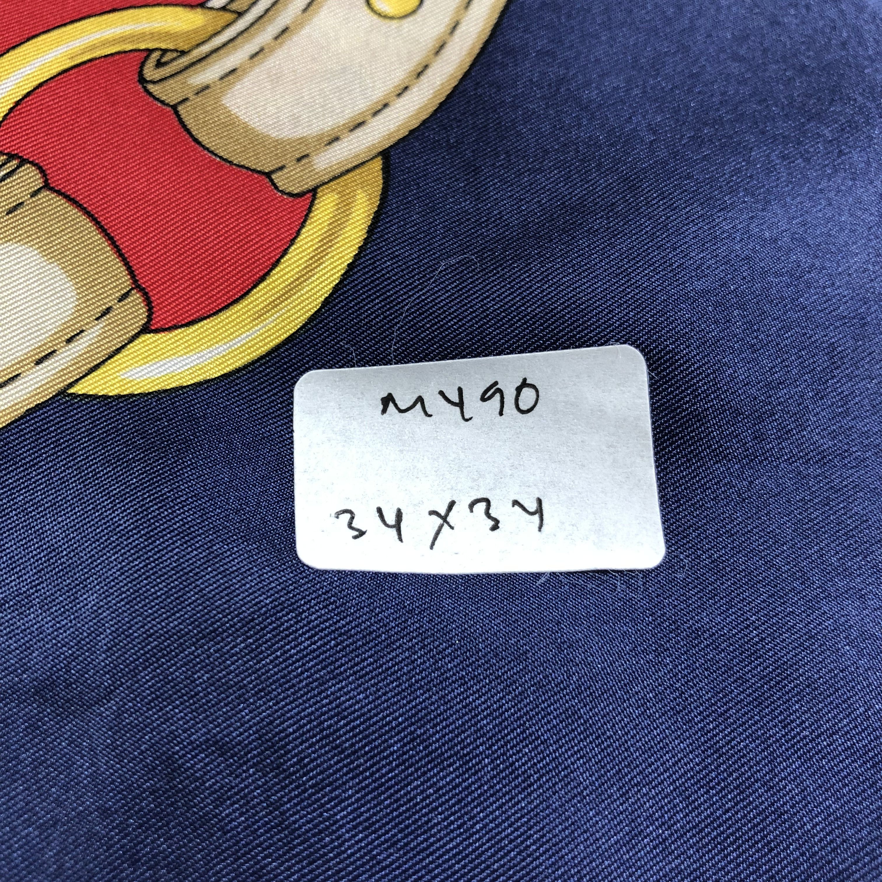 Japanese Brand Vintage Rodier Luxury Hand Rolled Silk Scarf M490 Size ONE SIZE - 12 Thumbnail