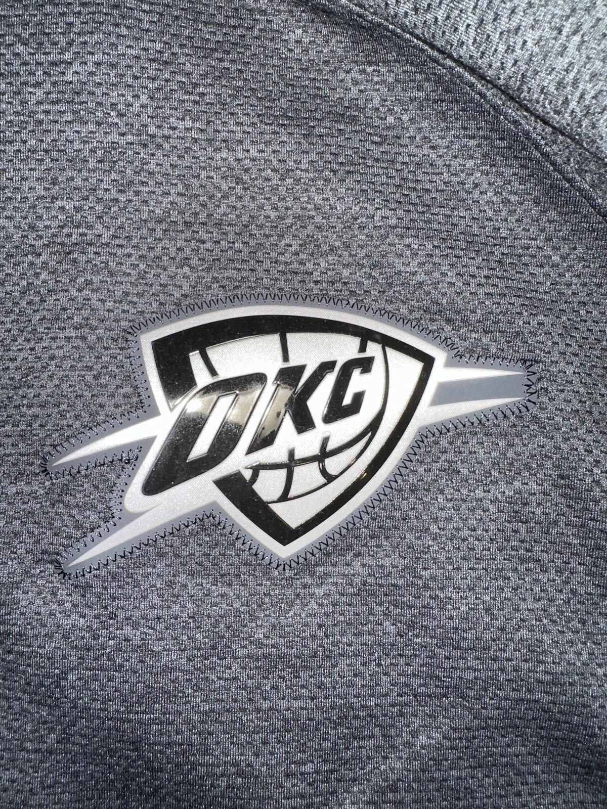 Nike Nike Men’s NBA OKC Thunder Authentic Showtime Therma Flex Performance Hoodie Size US M / EU 48-50 / 2 - 2 Thumbnail