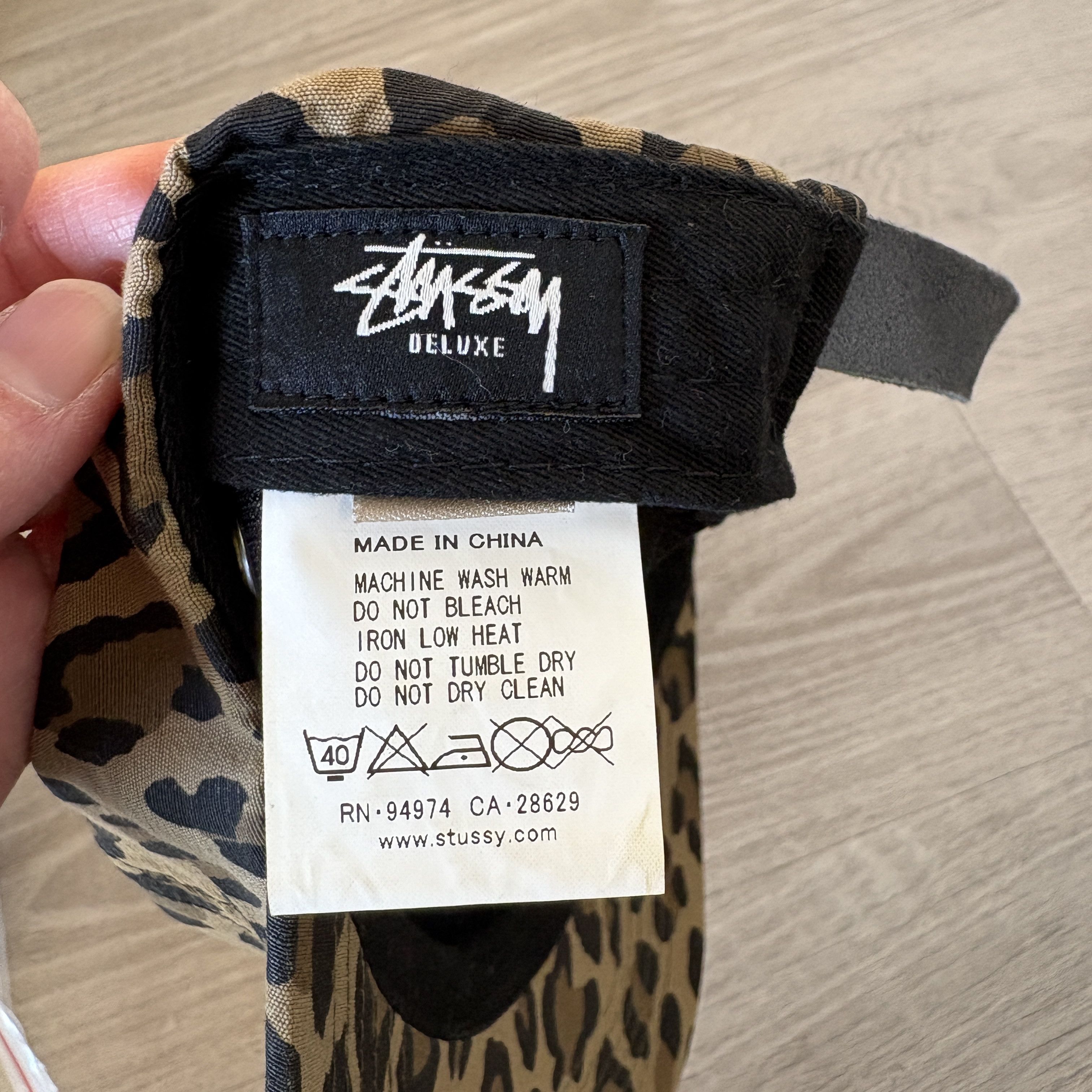 Stussy Stussy Deluxe Military Camo Camp Cap (Leopard Camo) Size ONE SIZE - 3 Thumbnail