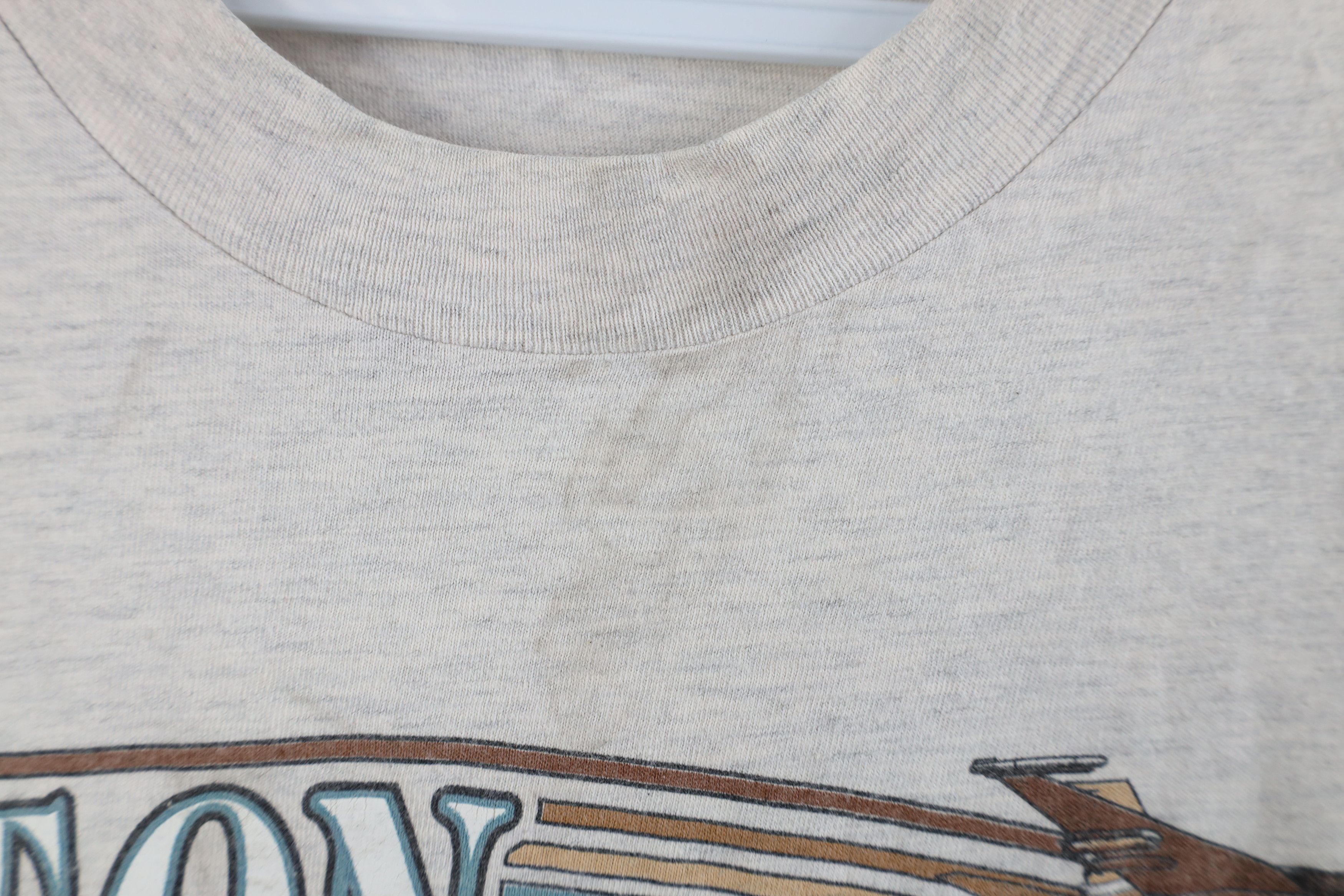 Vintage Vintage 90s Streetwear Dayton Ohio Airplane Flying T-Shirt Size US XL / EU 56 / 4 - 5 Thumbnail