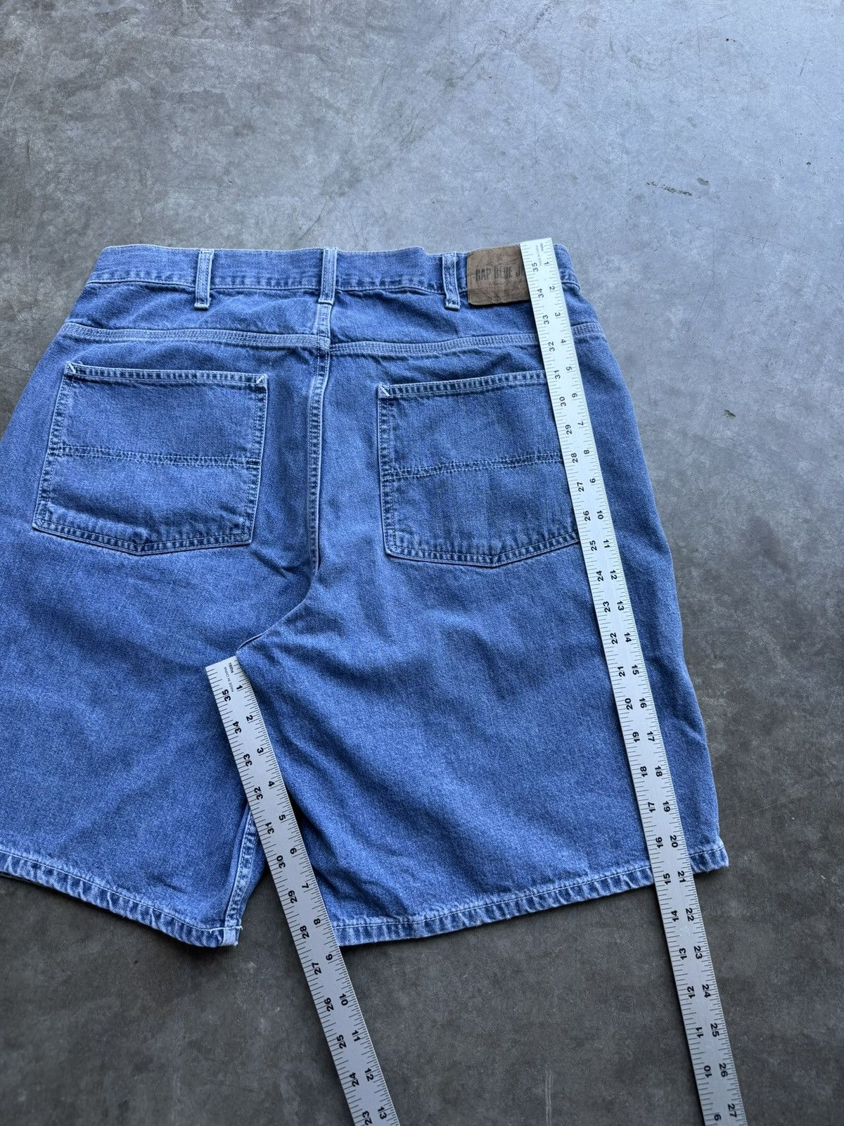 Gap Vintage 90’s/00’s Gap Jeans Light Baggy Denim Jean Shorts Size US 35 - 5 Thumbnail