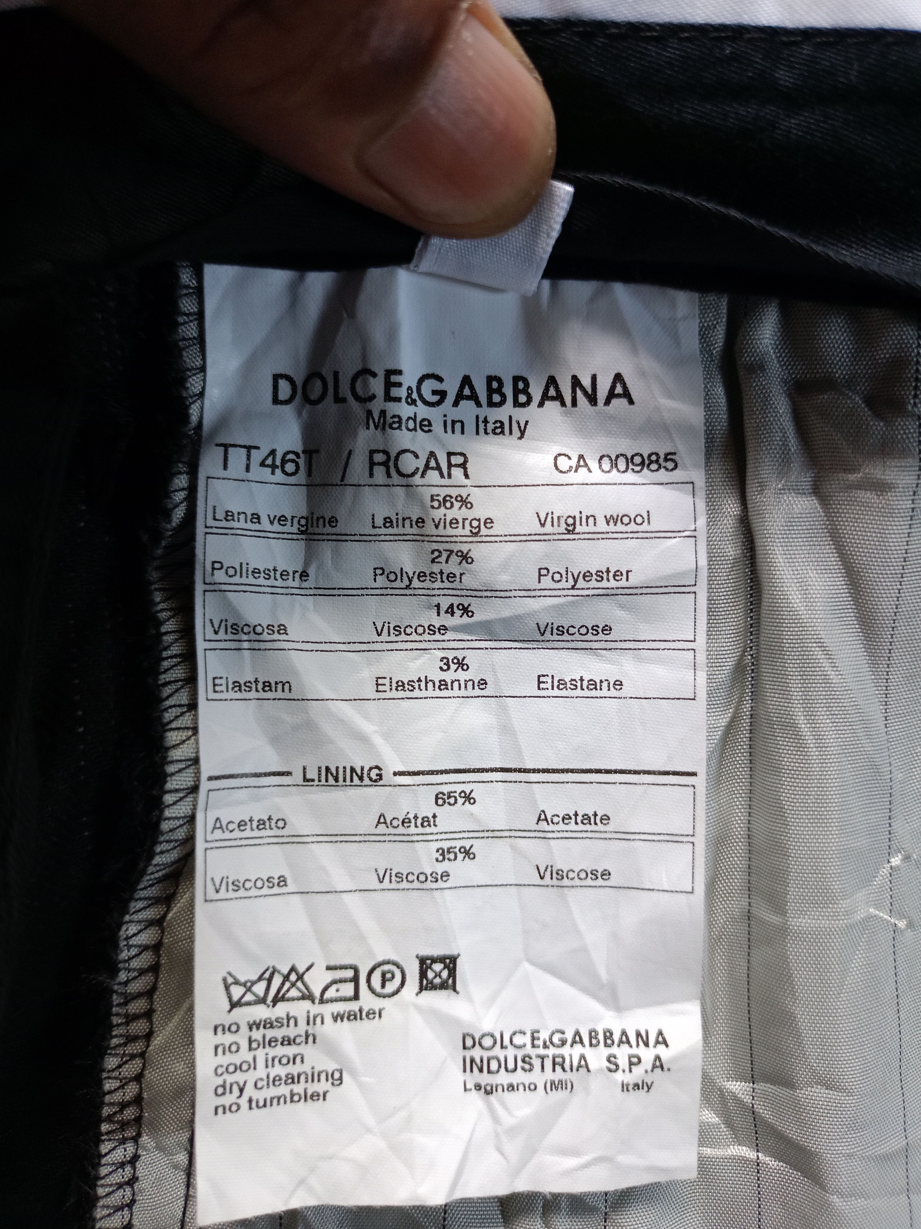 Dolce & Gabbana Dolce Gabbana Stiped Pants Size US 28 / EU 44 - 16 Thumbnail