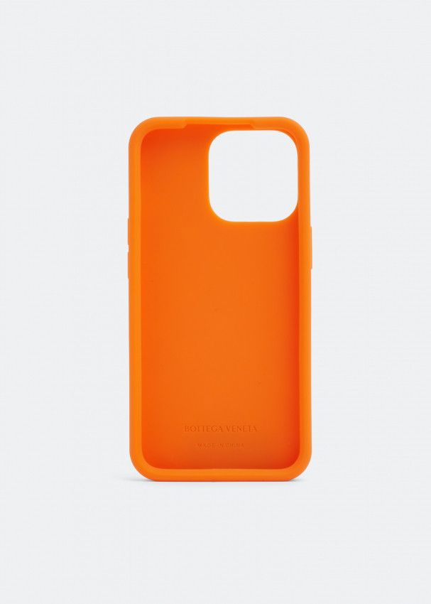 Bottega Veneta o1w1db10325 Size: OS / Iphone 13 Pro Case in Orange Size ONE SIZE - 3 Thumbnail