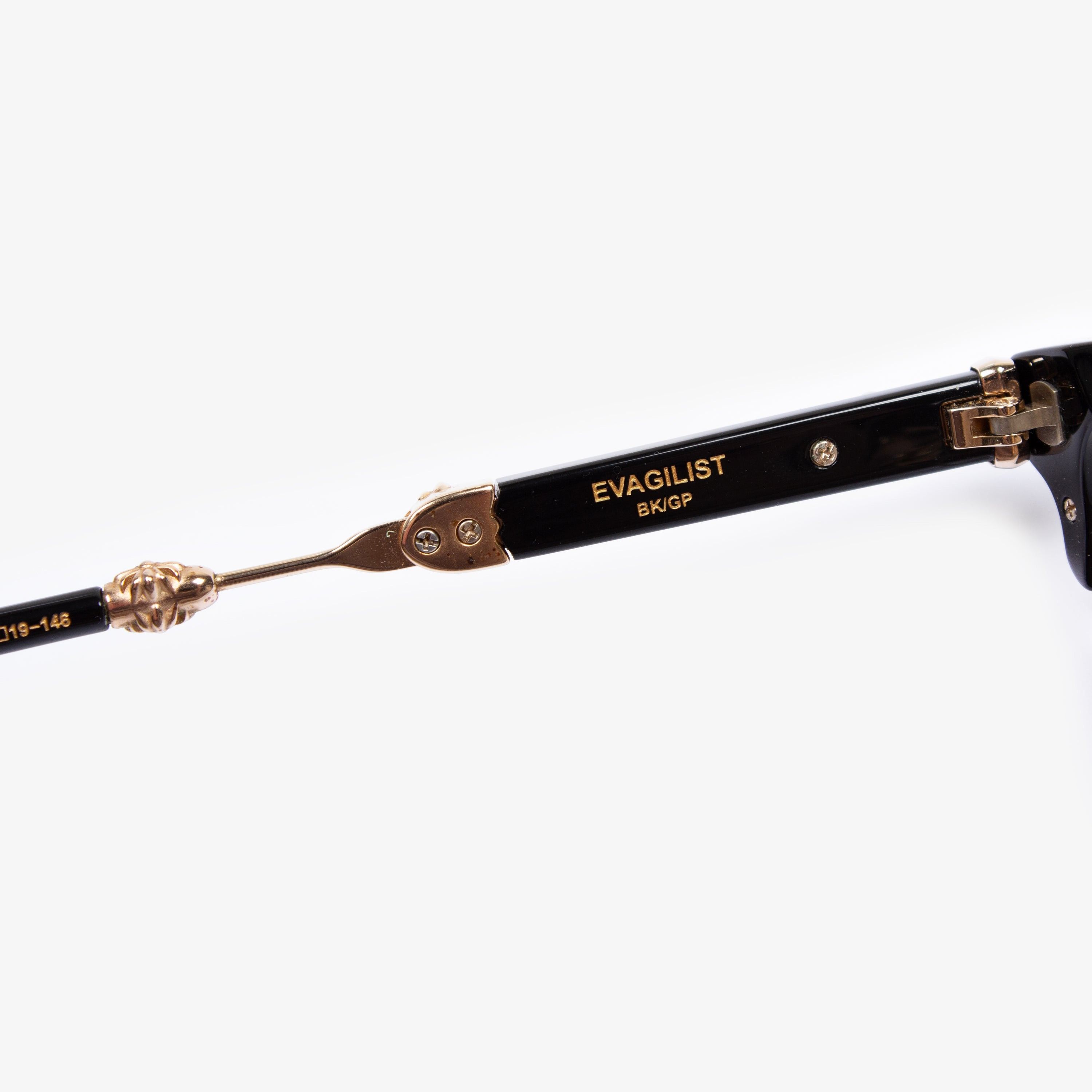 Chrome Hearts CHROME HEARTS BLACK EVANGELIST GLASSES Size ONE SIZE - 5 Thumbnail