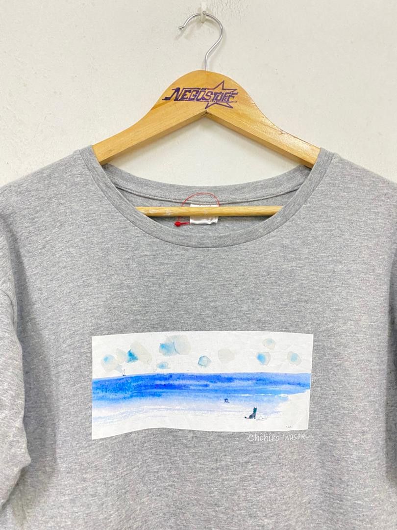 Japanese Brand CHIHIRO IWASAKI art t shirt designer Size US M / EU 48-50 / 2 - 3 Thumbnail
