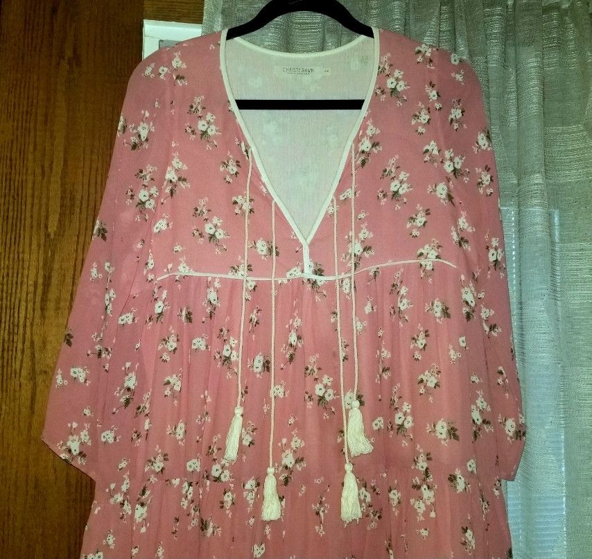 Christy Dawn Christy Dawn pink midi dress Size M / US 6-8 / IT 42-44 - 6 Thumbnail