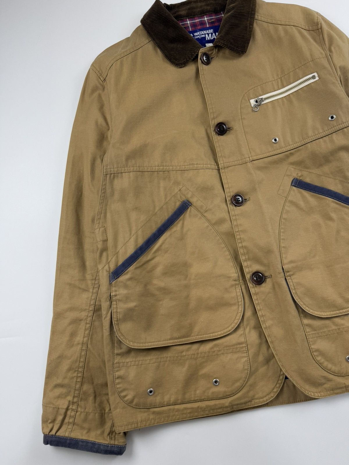 Junya Watanabe Junya Watanabe S/S’12 Waxed Hunting Jacket Size US L / EU 52-54 / 3 - 4 Thumbnail