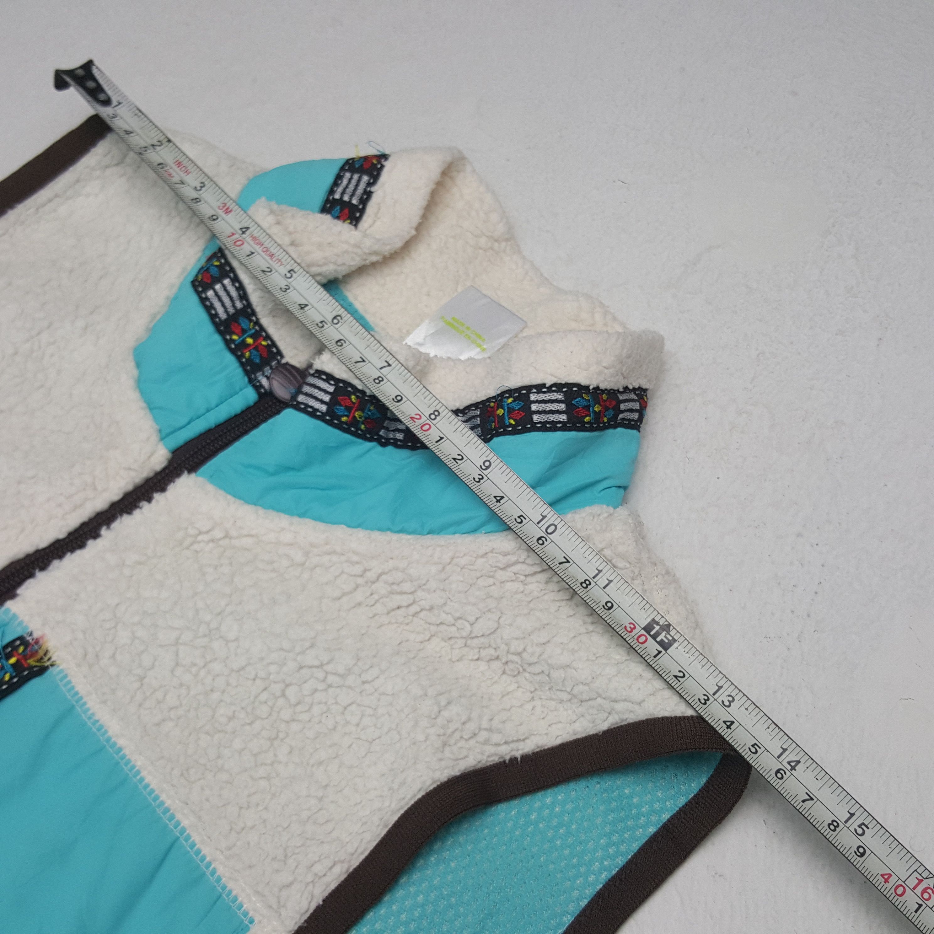 Adidas × Japanese Brand × Vintage Vintage Adidas Yohji Yamamoto Japan Custom Art Sherpa Vest Size US XS / EU 42 / 0 - 7 Thumbnail