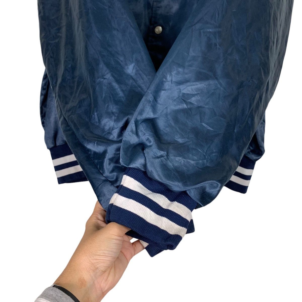 Japanese Brand BIKE GOODYEAR Motorsports Satin Coach Jacket #0073-C5 Size US XL / EU 56 / 4 - 14 Thumbnail