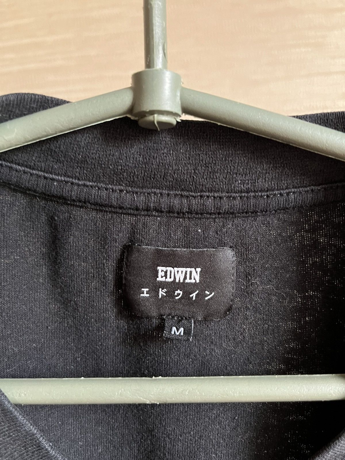 Edwin Edwin Japan Men’s Katakana Embriodery T-Shirt Size US M / EU 48-50 / 2 - 4 Thumbnail
