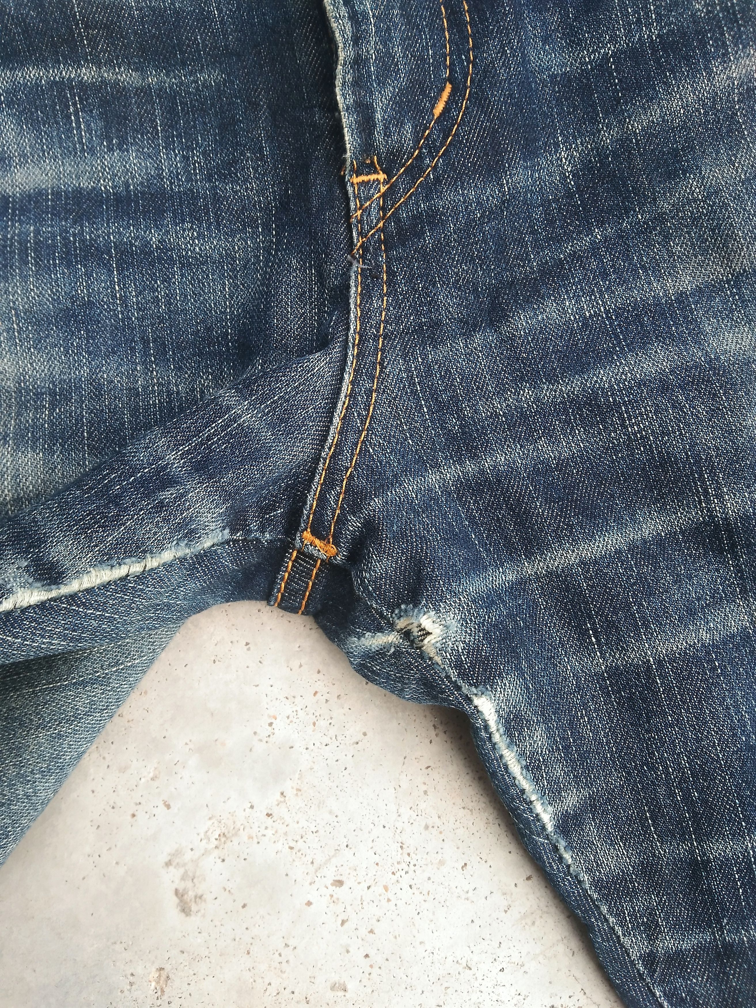 Edwin Vintage Edwin Rusty Wash Distressed Jeans 30x30 Size US 30 / EU 46 - 5 Thumbnail
