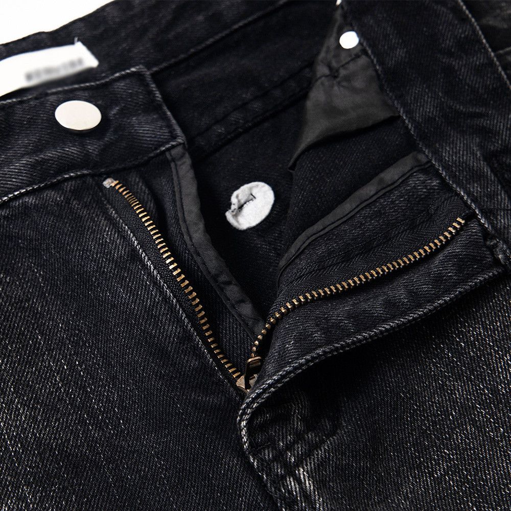 Japanese Brand × Jean Men's casual high street punk distressed loose washed jeans Size US 32 / EU 48 - 5 Thumbnail