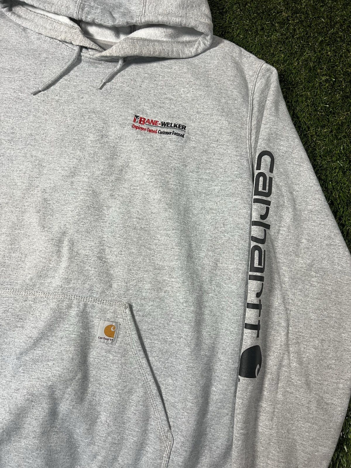 Carhartt Vintage Y2K Baggy Carhartt Workwear Hoodie Sweatshirt Size US XL / EU 56 / 4 - 2 Thumbnail