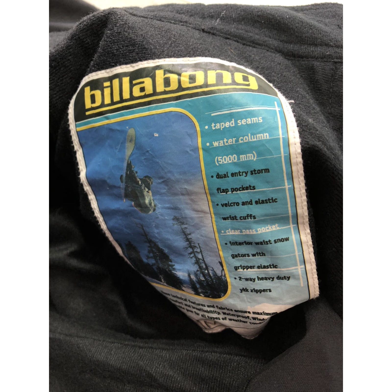 Billabong Billabong Snow Pants Ski Winter Waterproof Black S Small Unisex Adults Pants Mens? Girls? Size 28" / US 6 / IT 42 - 7 Thumbnail