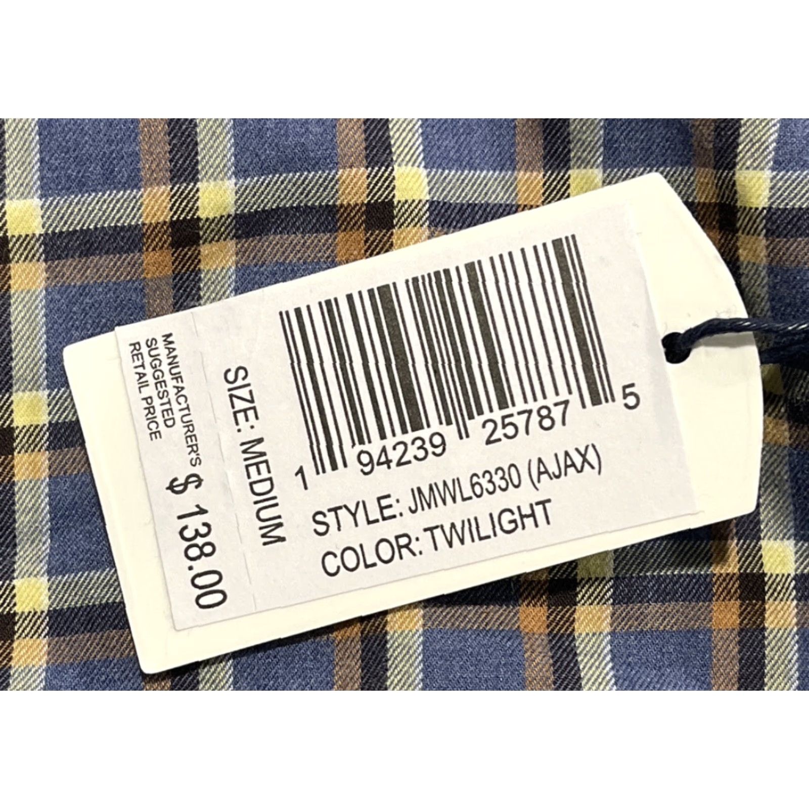johnnie-O NWT Johnnie-O Button-Down Shirt Ajax Hangin' Out M Twilight Regular Men Size US M / EU 48-50 / 2 - 4 Thumbnail