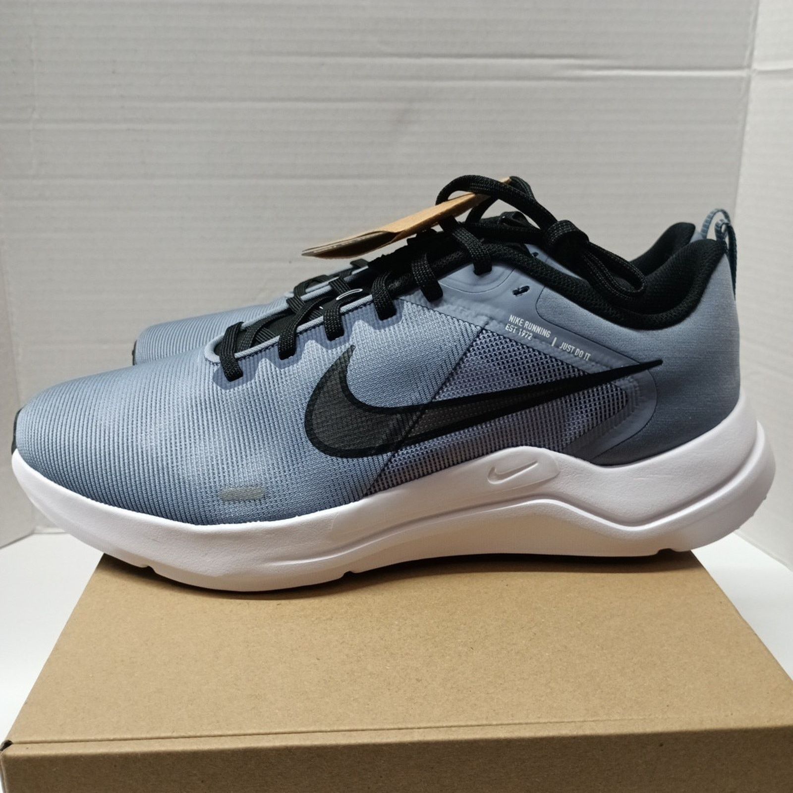 Nike Nike Downshifter 12 4E Wide Cobalt Blue Black Men's Size 10 Size US 10 / EU 43 - 3 Thumbnail