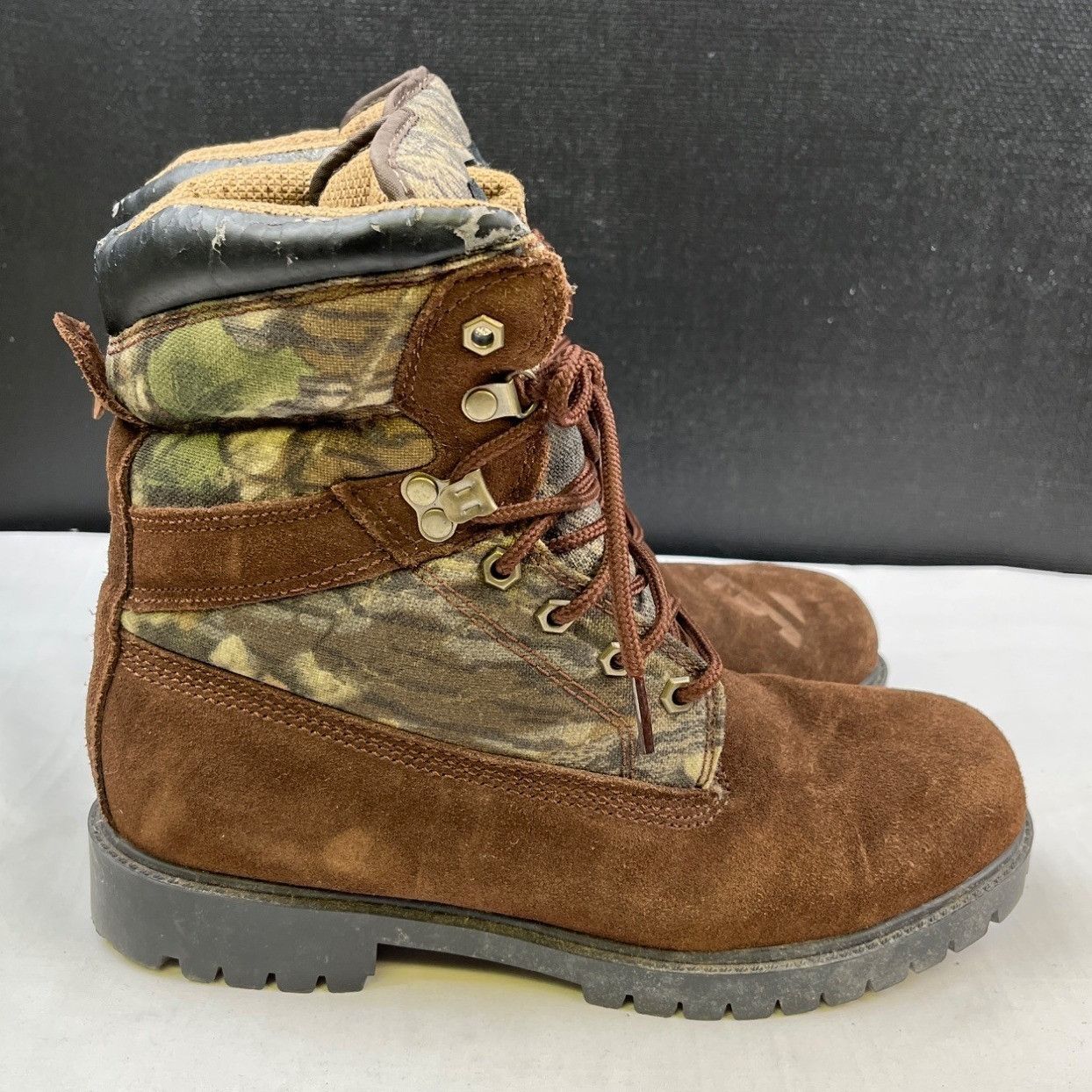 Other Brahma Men's Brown/Camo Hunting Shoes/Boots Sz 9 SKU 4669 Size US 9 / EU 42 - 4 Thumbnail