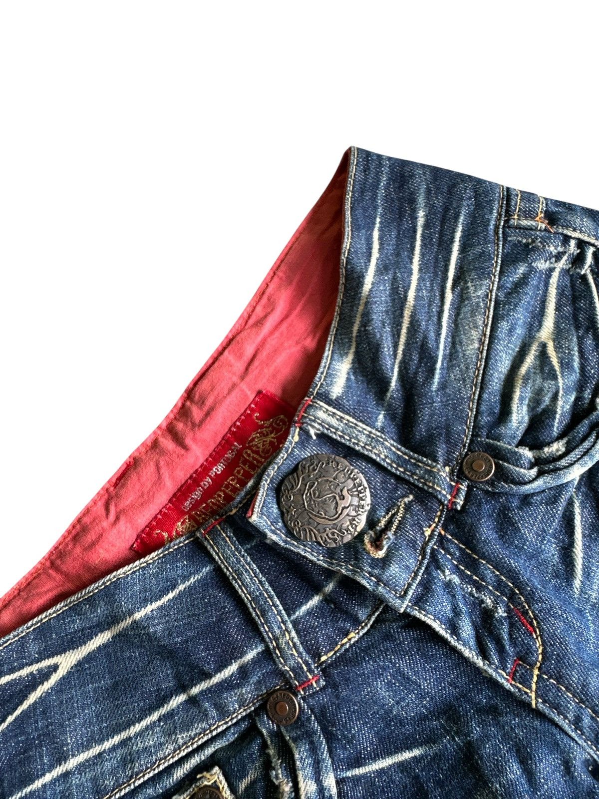 Japanese Brand Flare 💥🎌 RedPepper Bootcut BlueWashed 🎌💥 Size 28" / US 6 / IT 42 - 5 Thumbnail