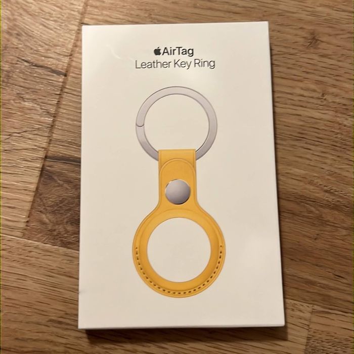 lemon Apple Apple yellow - Ring AirTag Key Grailed meyer | Leather