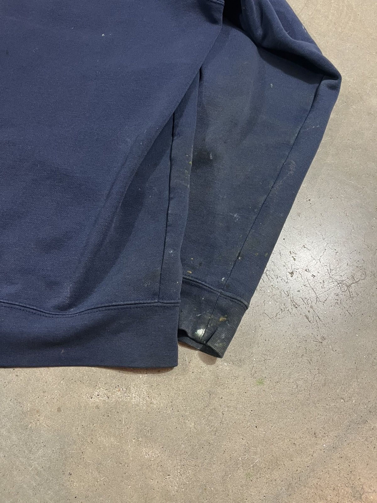 Carhartt Carhartt Faded Blue Painted Zip Up Sweatshirt Size US L / EU 52-54 / 3 - 6 Thumbnail