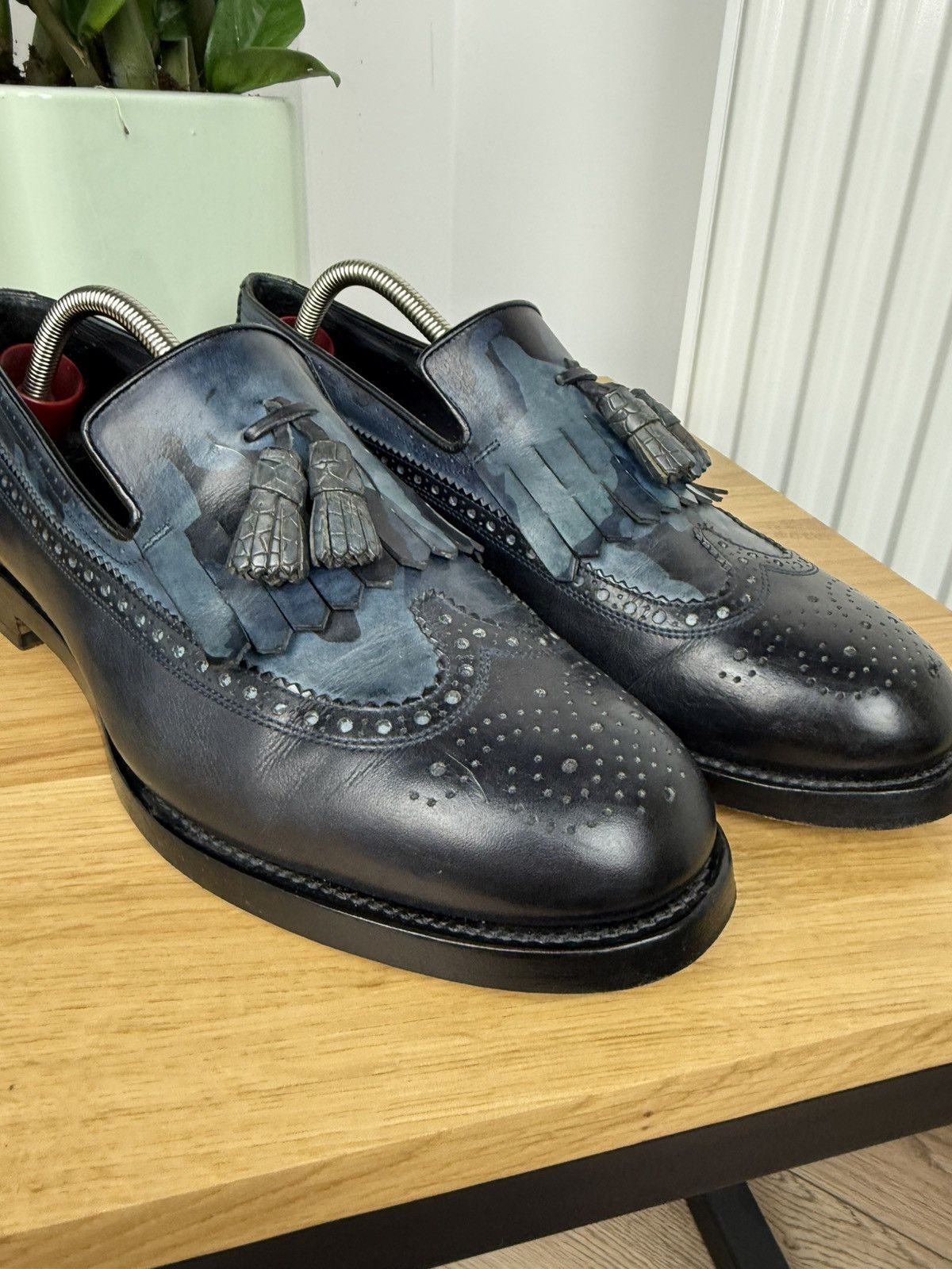 Santoni Santoni Loafer Shoes Size US 10 / EU 43 - 7 Thumbnail