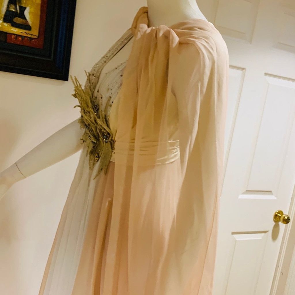 Other 💲💲SALE 💲💲Designer dress in beige size 40 Size S / US 4 / IT 40 - 10 Thumbnail
