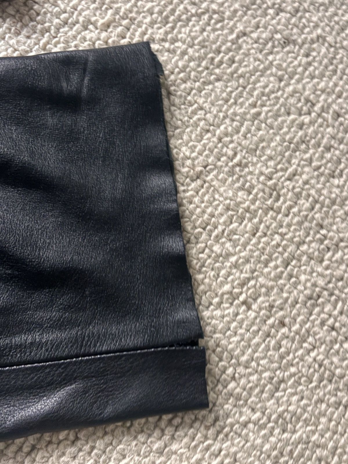 Leather Authentic Leather Trousers Size US 34 / EU 50 - 3 Thumbnail