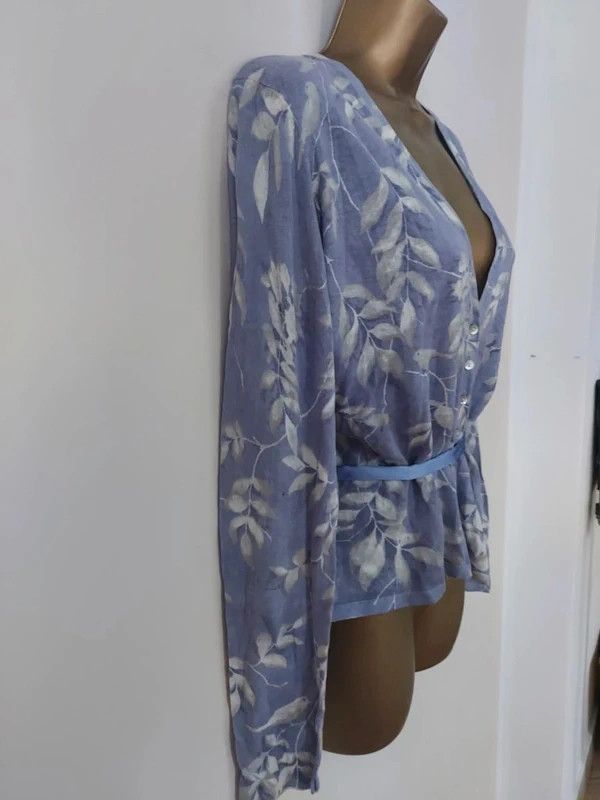 Laura Ashley Vintage Cardigan Size XXL / US 16-18 / IT 52-54 - 4 Thumbnail