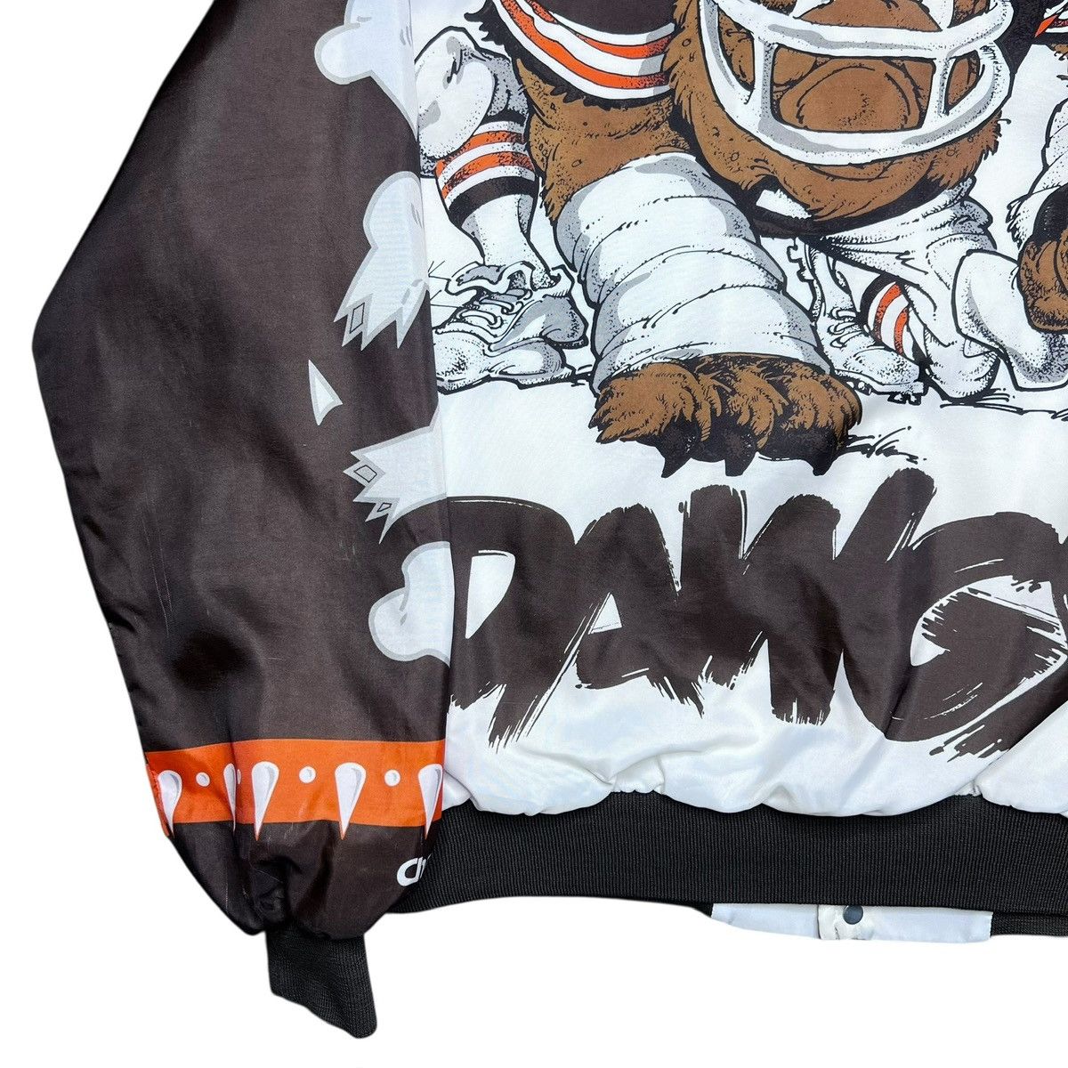 Chalk Line 90s NFL Cleveland Browns Dawgs Chalk Line Fanimation Jacket Size US L / EU 52-54 / 3 - 25 Thumbnail
