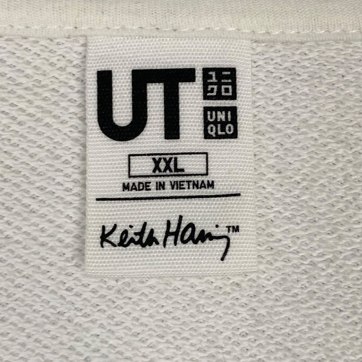 Vintage Vintage Ut Keith Haring Crewneck Sweatshirt White Size US XXL / EU 58 / 5 - 7 Thumbnail