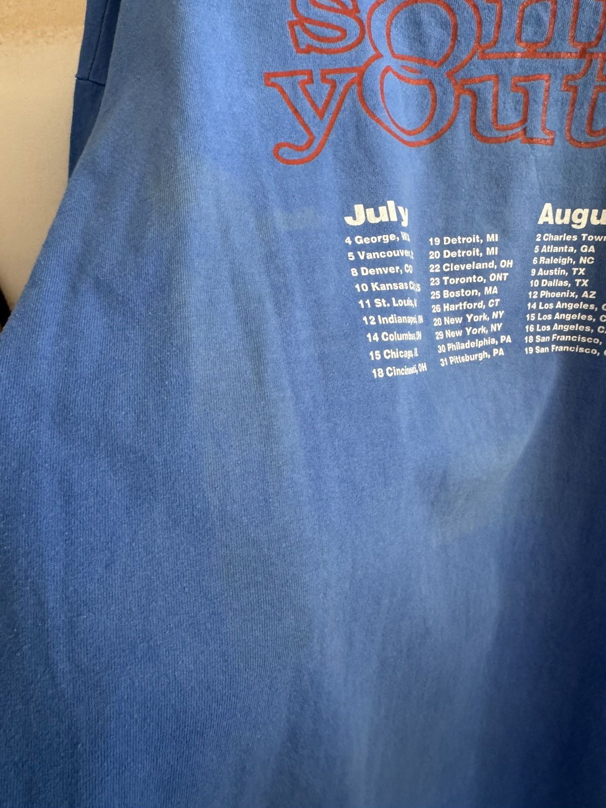 Other 1995 sonic youth washing machine 2 sided tour shirt dates Size US XL / EU 56 / 4 - 3 Thumbnail