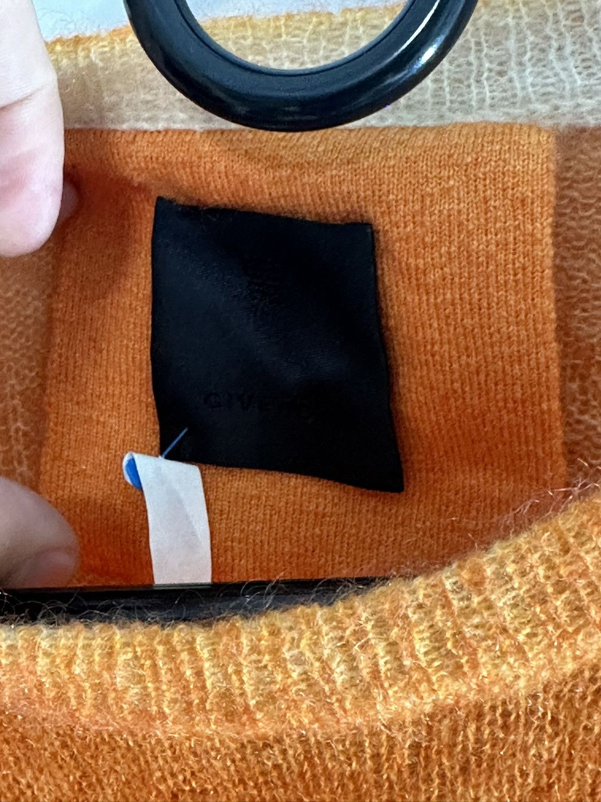 Givenchy Givenchy Pumpkin Mohair Sweater Size US XL / EU 56 / 4 - 5 Thumbnail