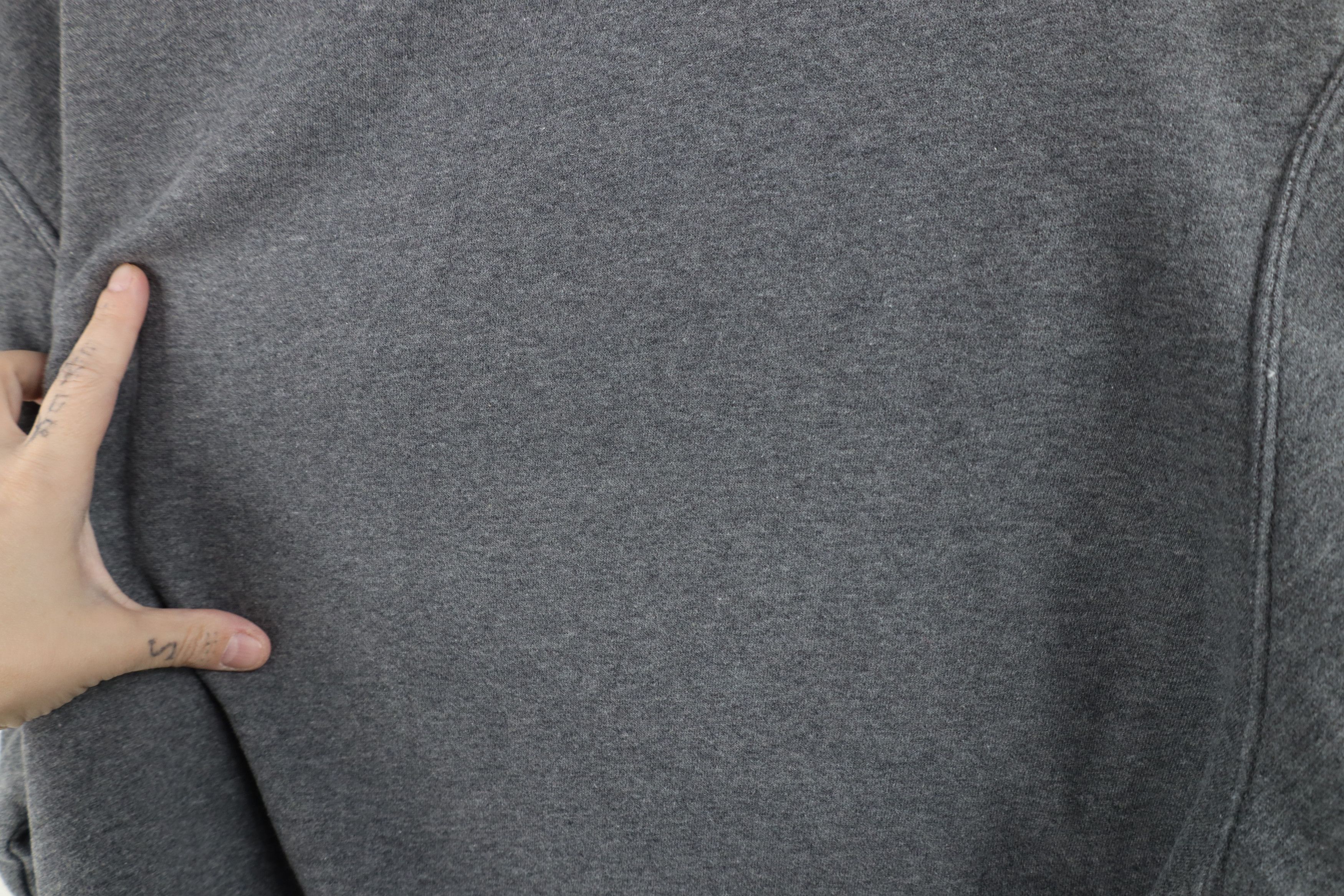 Nike Vintage Y2K Nike Swoosh Crewneck Sweatshirt Heather Gray Size US XL / EU 56 / 4 - 10 Thumbnail