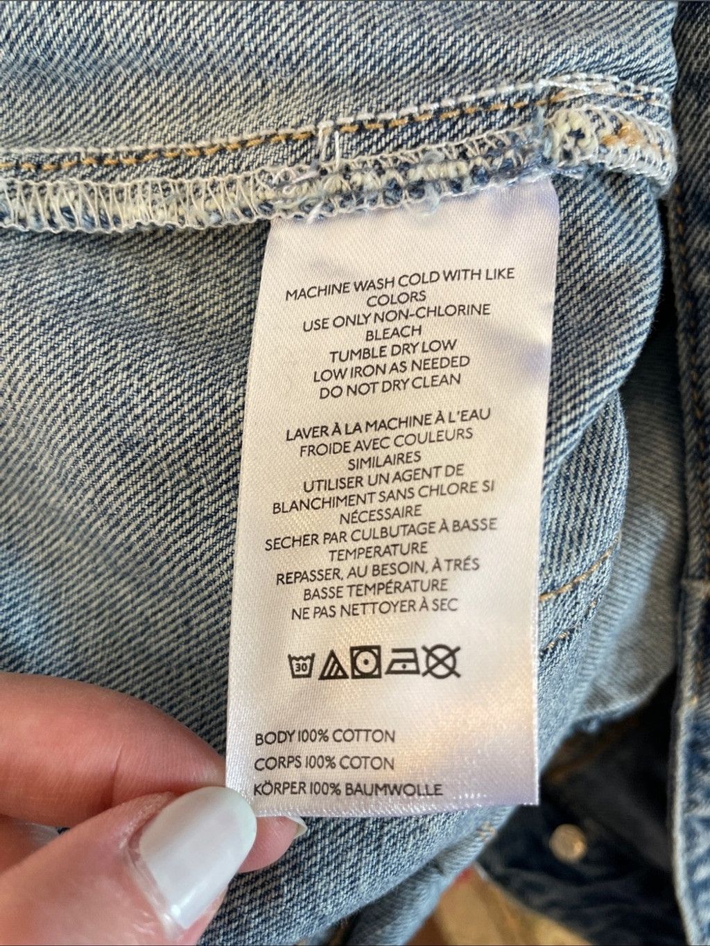 Free People NWT We The Free Marci Denim Overall Short XS Size 25" / US 0 / IT 36 - 12 Thumbnail