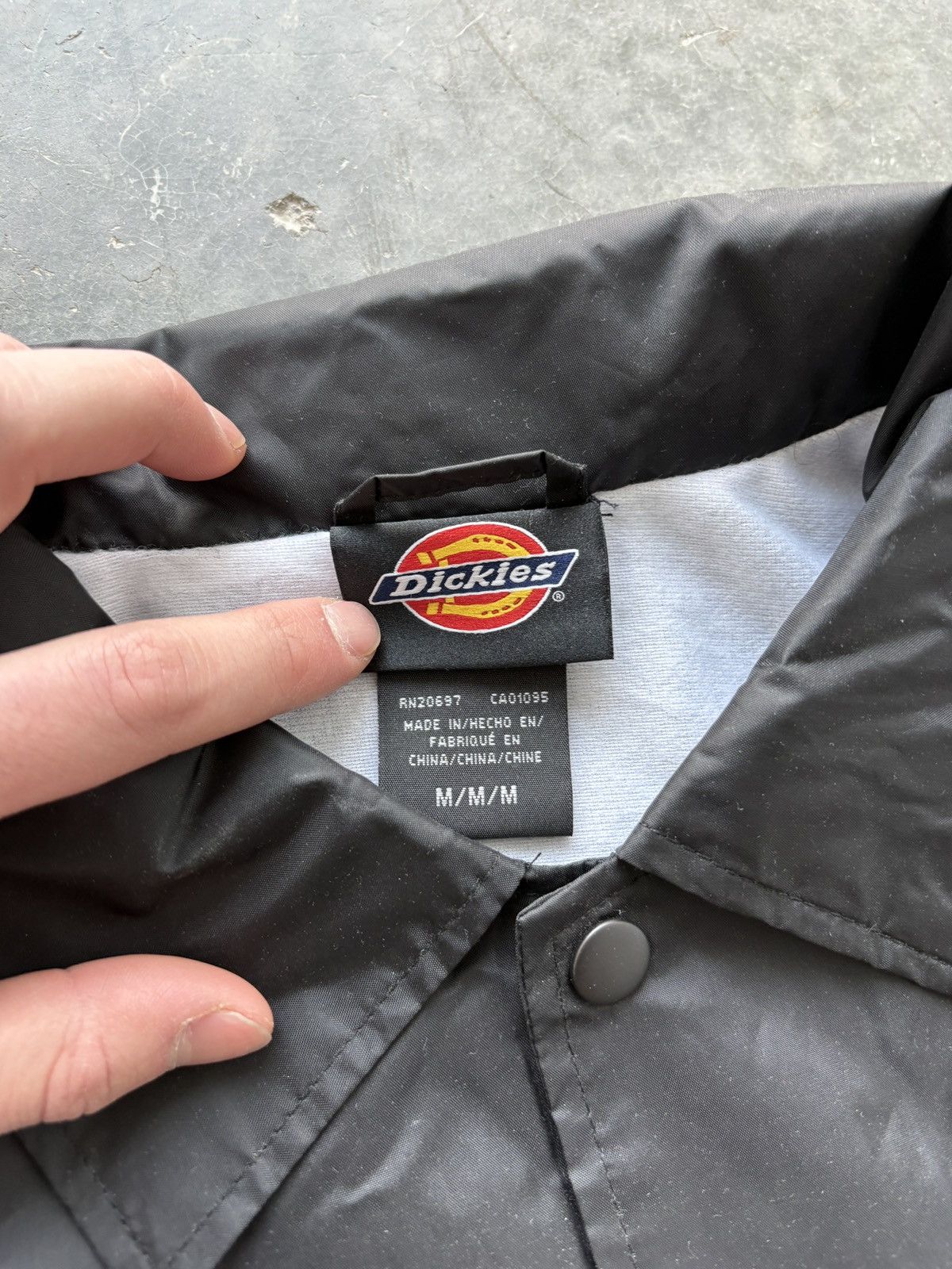 Dickies BNWT Dickies Coaches Jacket Snap Front Size US XL / EU 56 / 4 - 3 Thumbnail