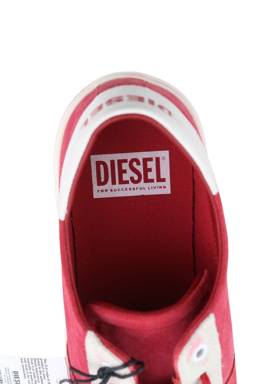 Diesel S-MYDORI LC EU45 Red Suede Leather 41532 Size US 12 / EU 45 - 8 Thumbnail