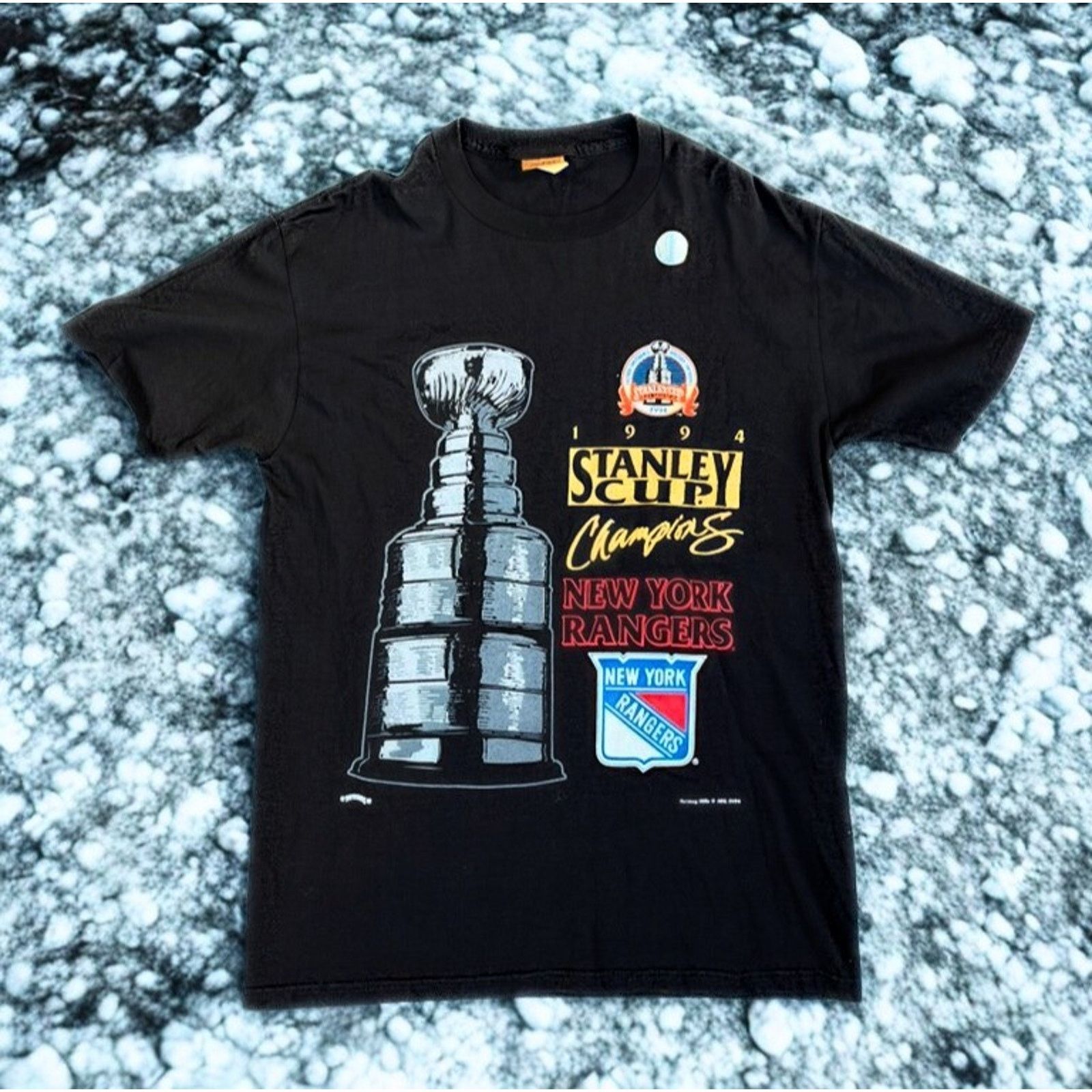 Nutmeg New York Rangers 1994 NHL Stanley Cup Champions Nutmeg Mills Size US M / EU 48-50 / 2 - 1 Thumbnail