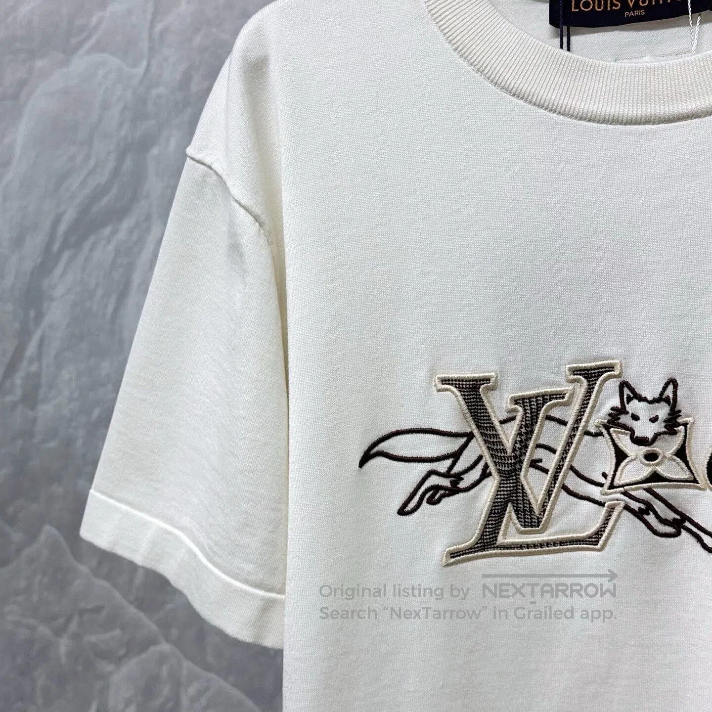 Louis Vuitton louis vuitton fox embroidered short sleeve shirt. Size US M / EU 48-50 / 2 - 3 Thumbnail