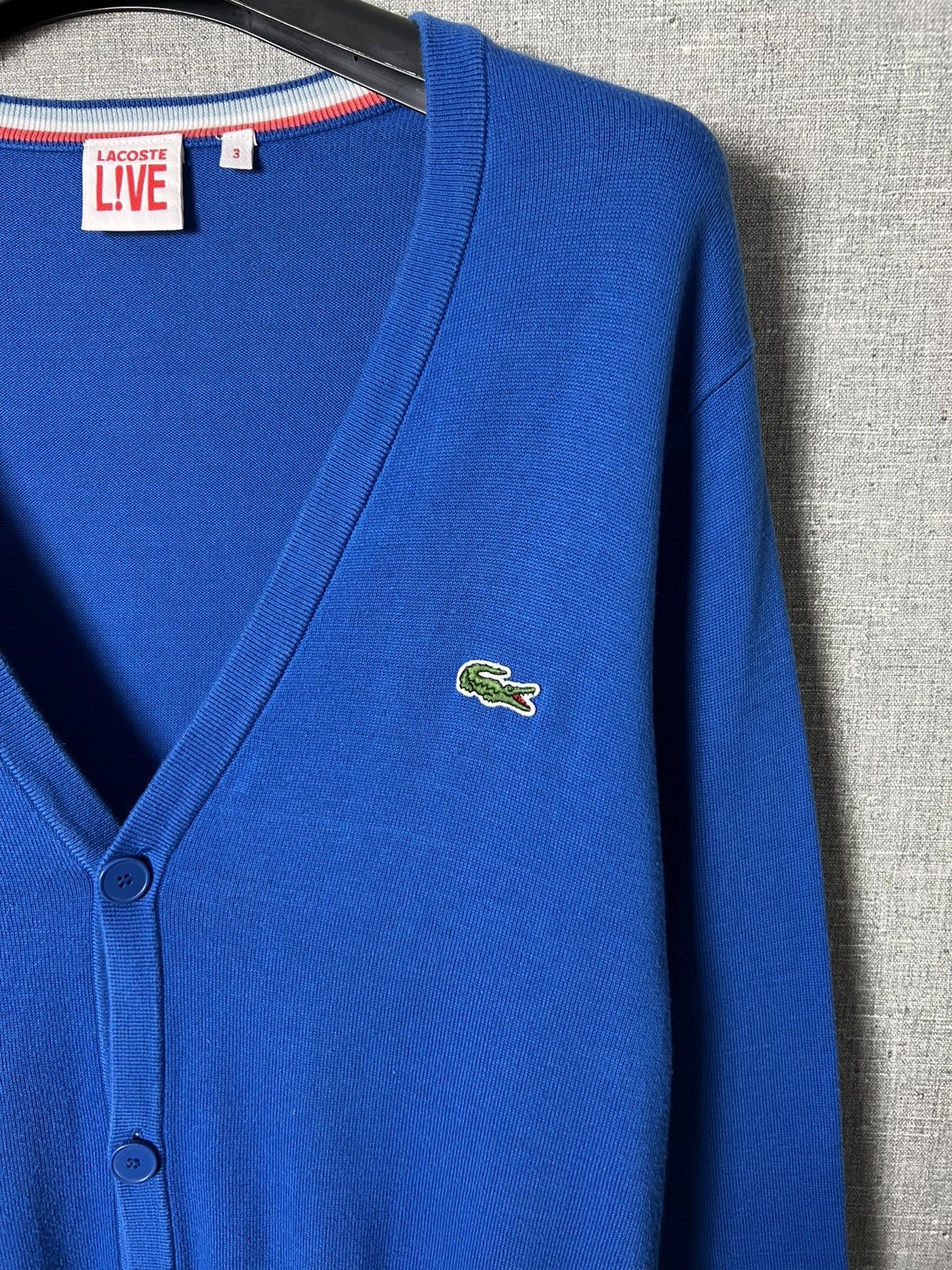 Lacoste Lacoste Live Button Cardigan Sweater Crocodile Logo Size US S / EU 44-46 / 1 - 3 Thumbnail