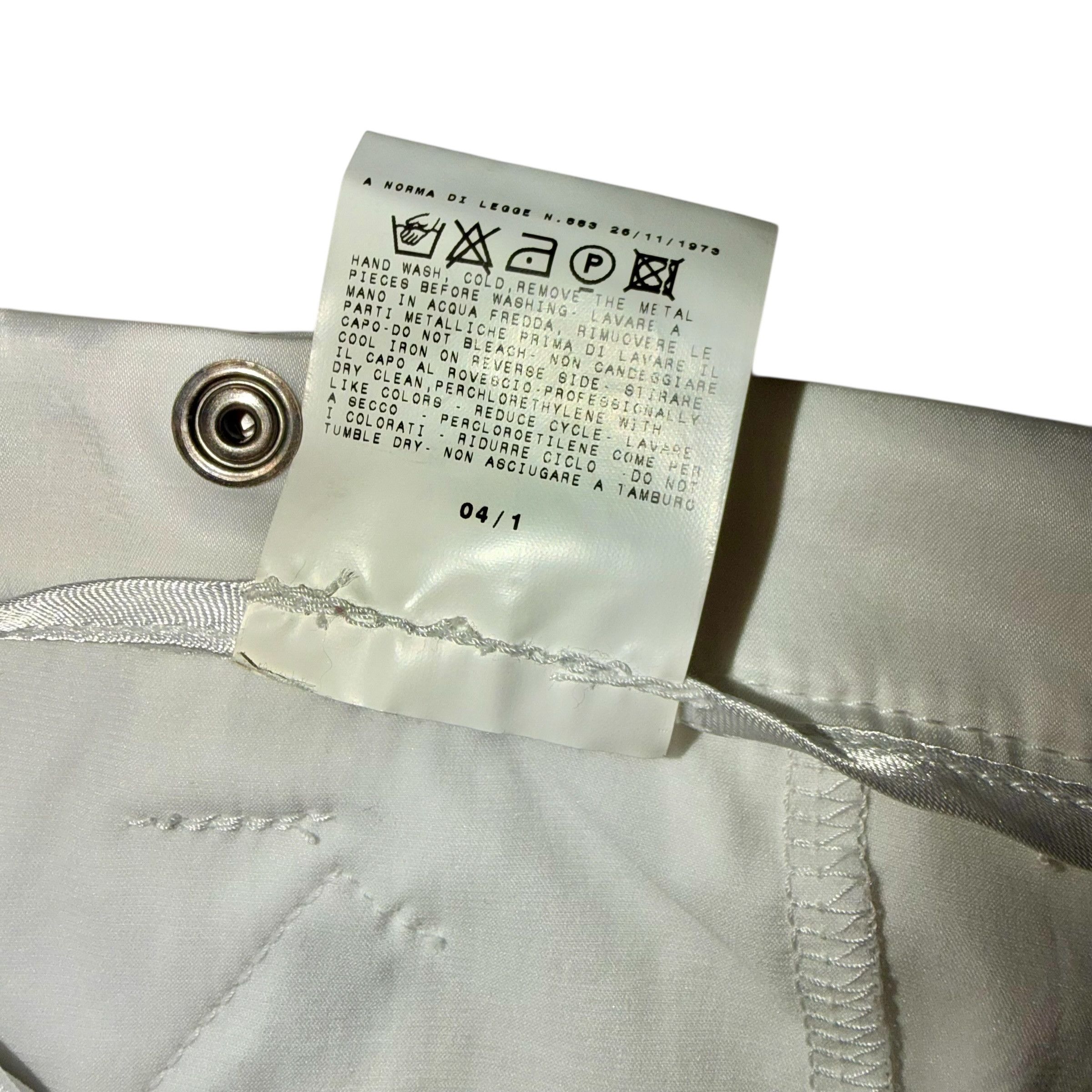 Versace VERSACE JEANS COUTURE VINTAGE BIKER SET Size 28" / US 6 / IT 42 - 18 Thumbnail
