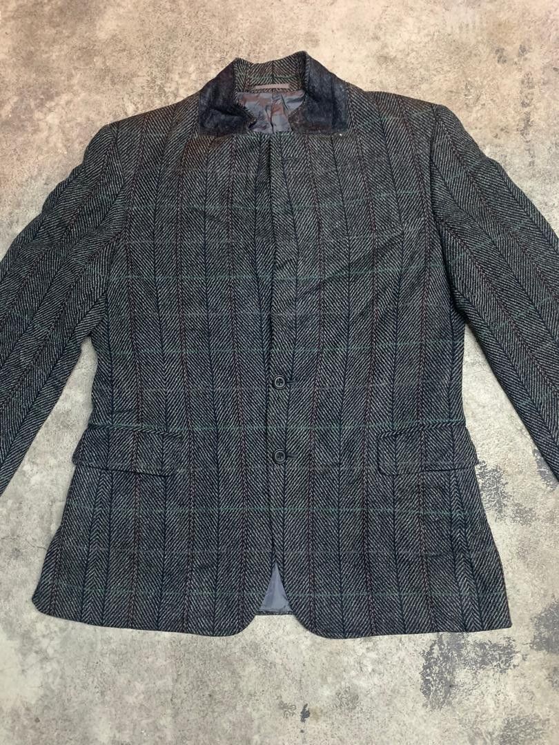 Burberry Vintage Burberrys Wool Blazer Size 44R - 5 Thumbnail