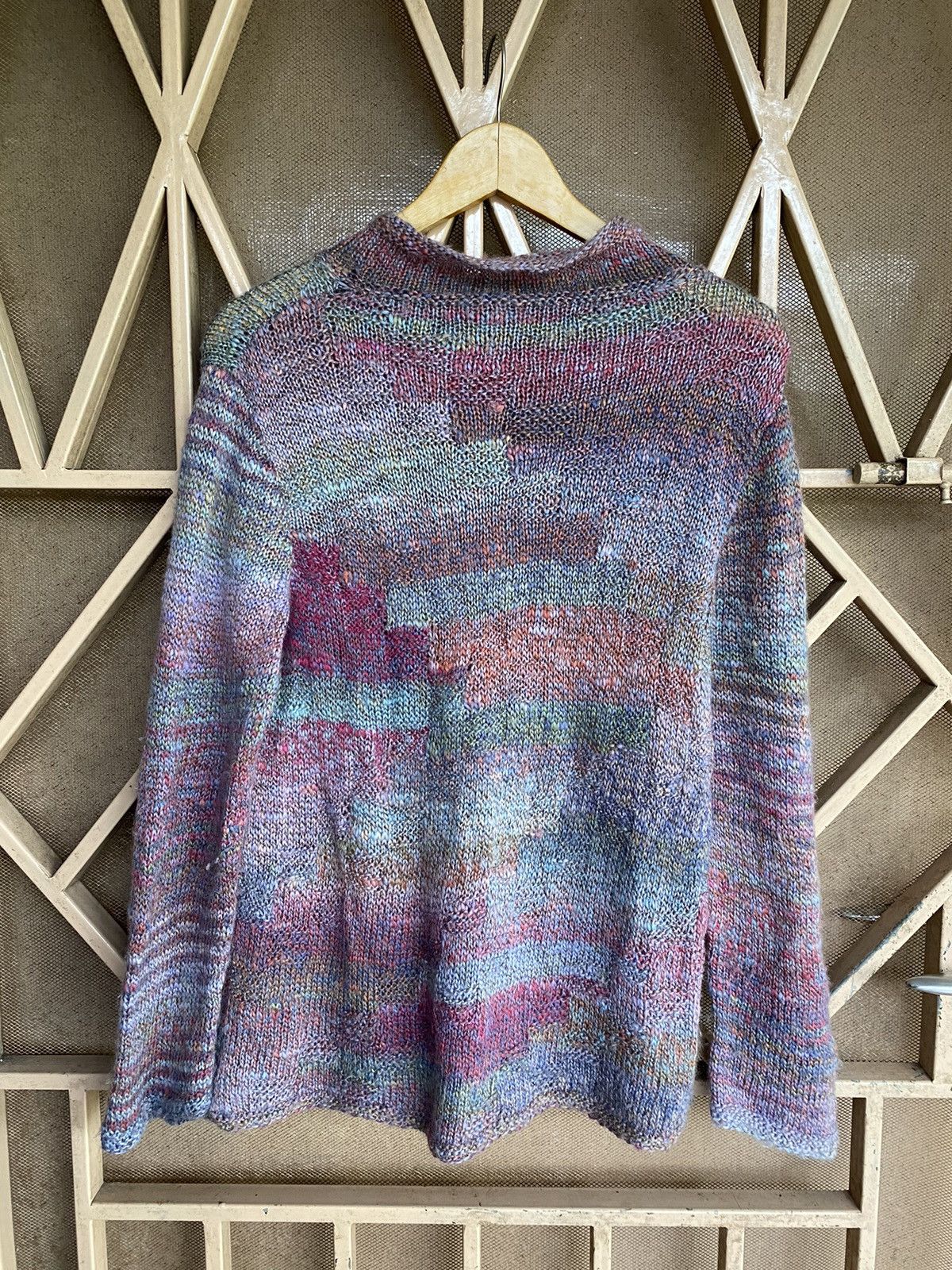 Japanese Brand Japanese rainbow knitted archived isseymiyake Size US M / EU 48-50 / 2 - 3 Thumbnail
