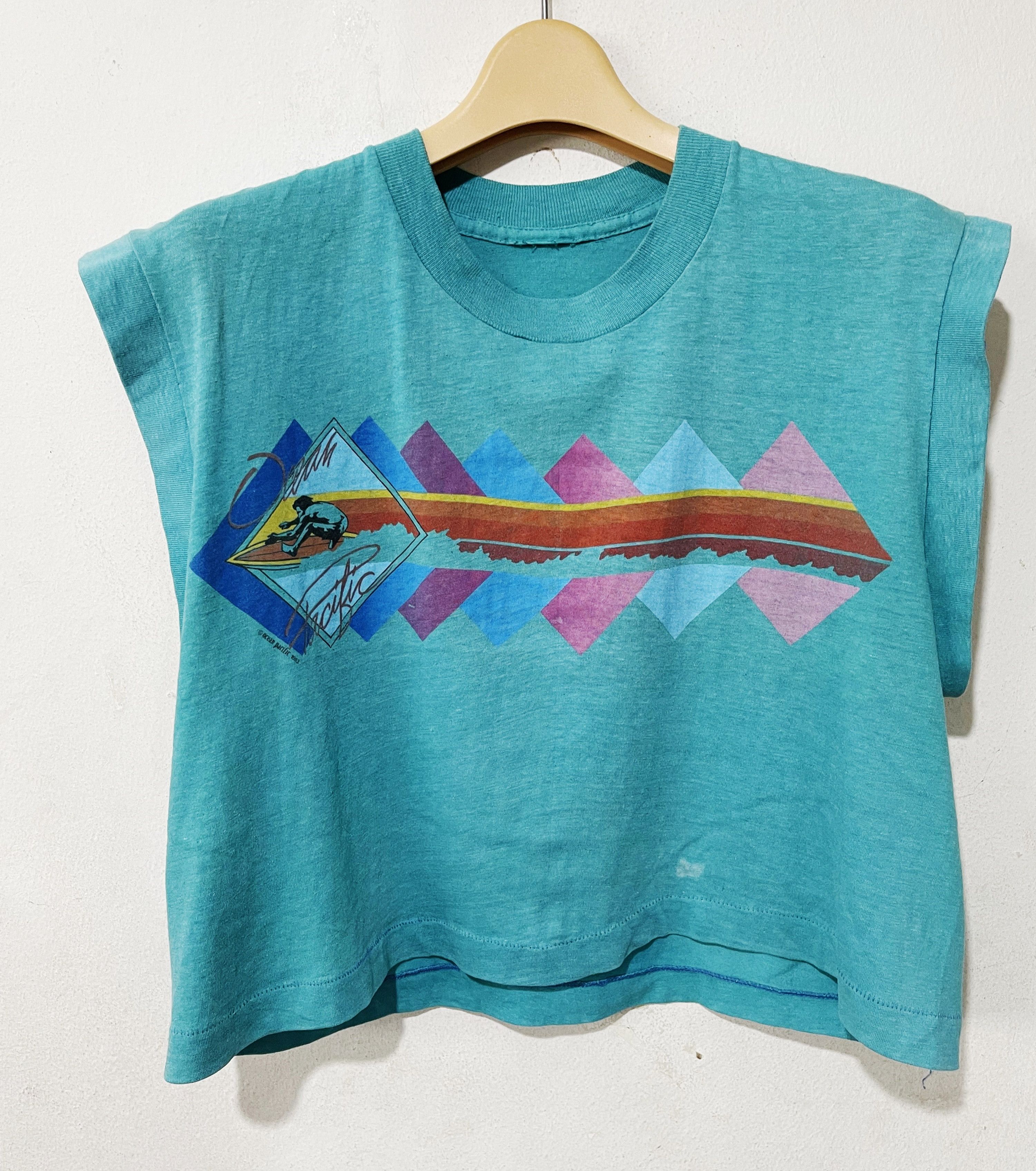 Ocean Pacific × Vintage Vintage 80s Ocean Pacific Crop Tops Size US M / EU 48-50 / 2 - 1 Thumbnail
