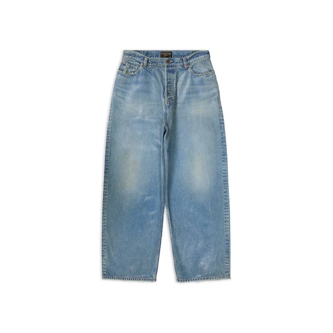 o1mt1gz0924 Large Baggy Jeans in Blue