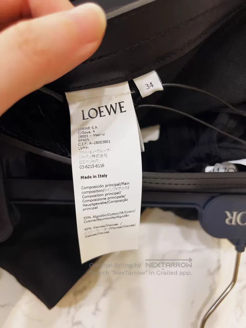 Loewe Loewe Black Long A-line Skirt Size 42" / US 20 - 6 Thumbnail